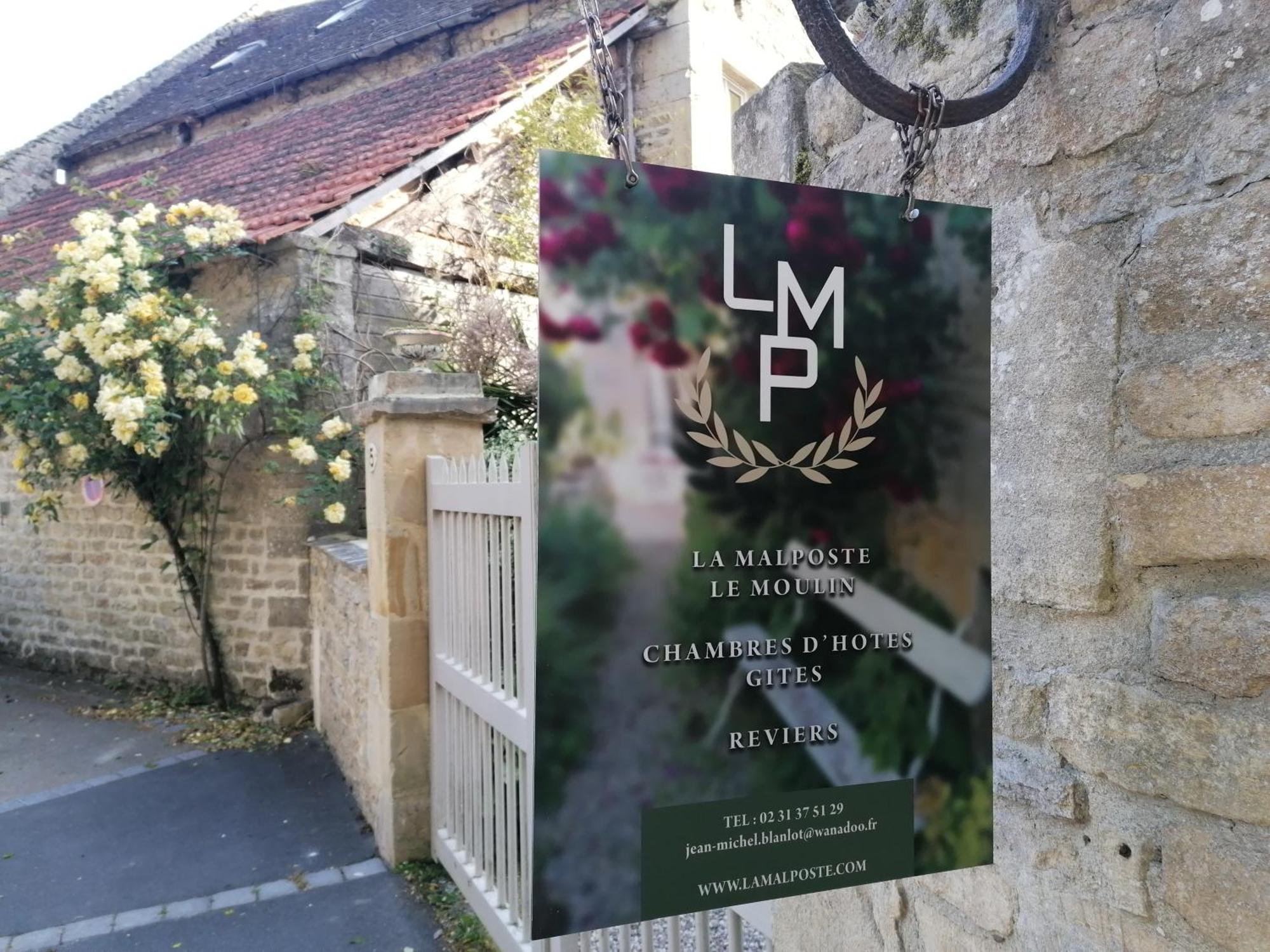 Bed and Breakfast La Malposte Reviers Exterior foto
